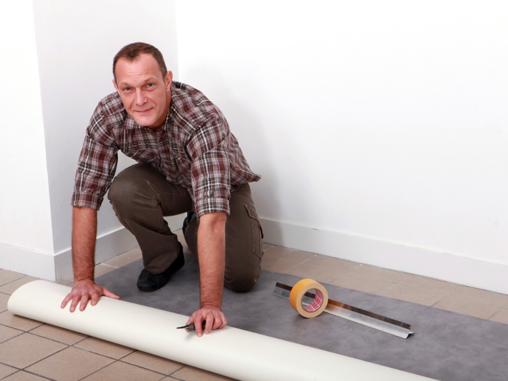 standard carpet fitting cost per m2